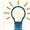 Smart lighting icon
